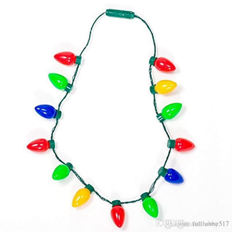 ACCESSORIES/CHRISTMAS/ PARTY LIGHTS NECKLACE