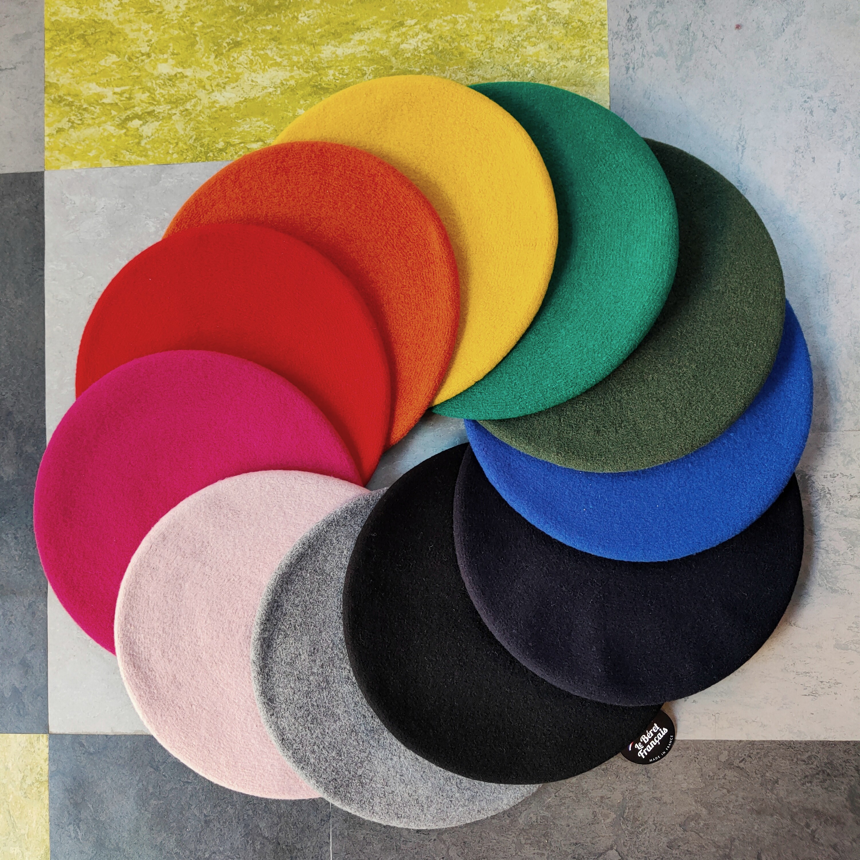 Le beret Francais- Plain- various colours
