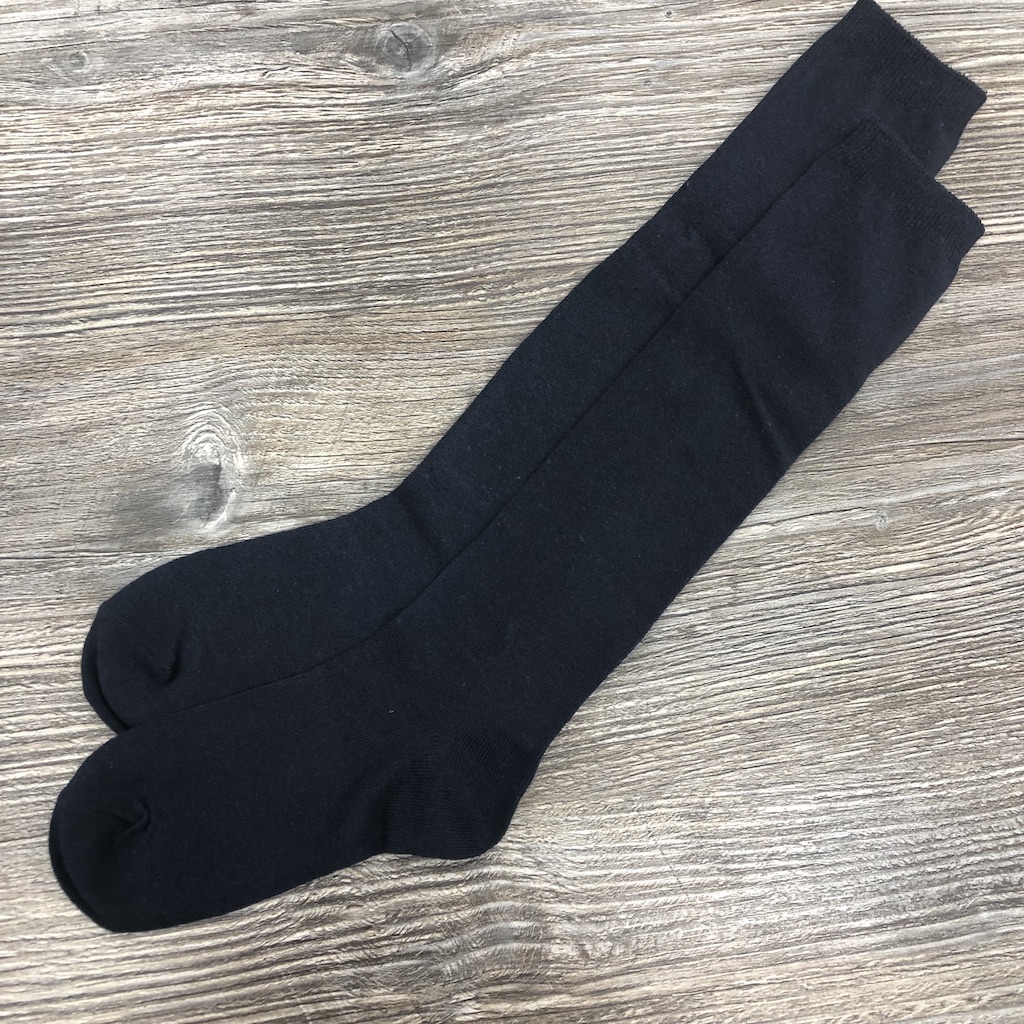 Navy Long Socks 