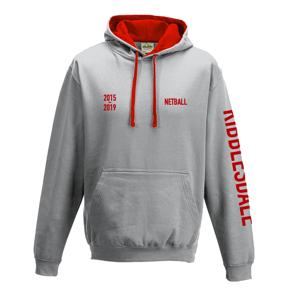 personalised netball hoodies