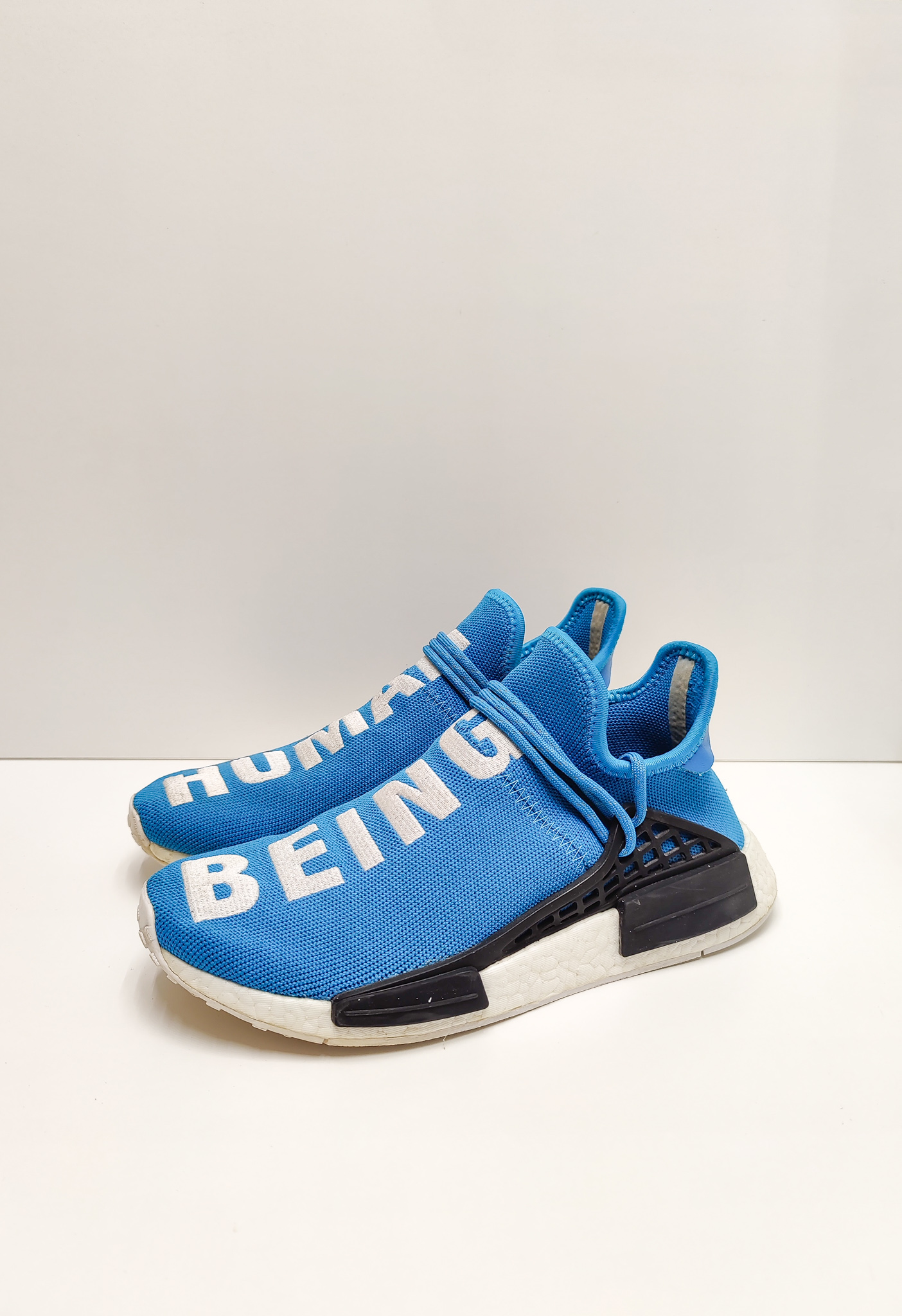 adidas nmd hu pharrell human being sharp blue