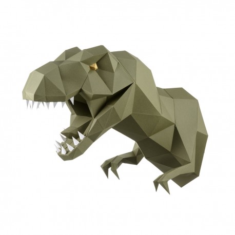 T-Rex 3D papir model