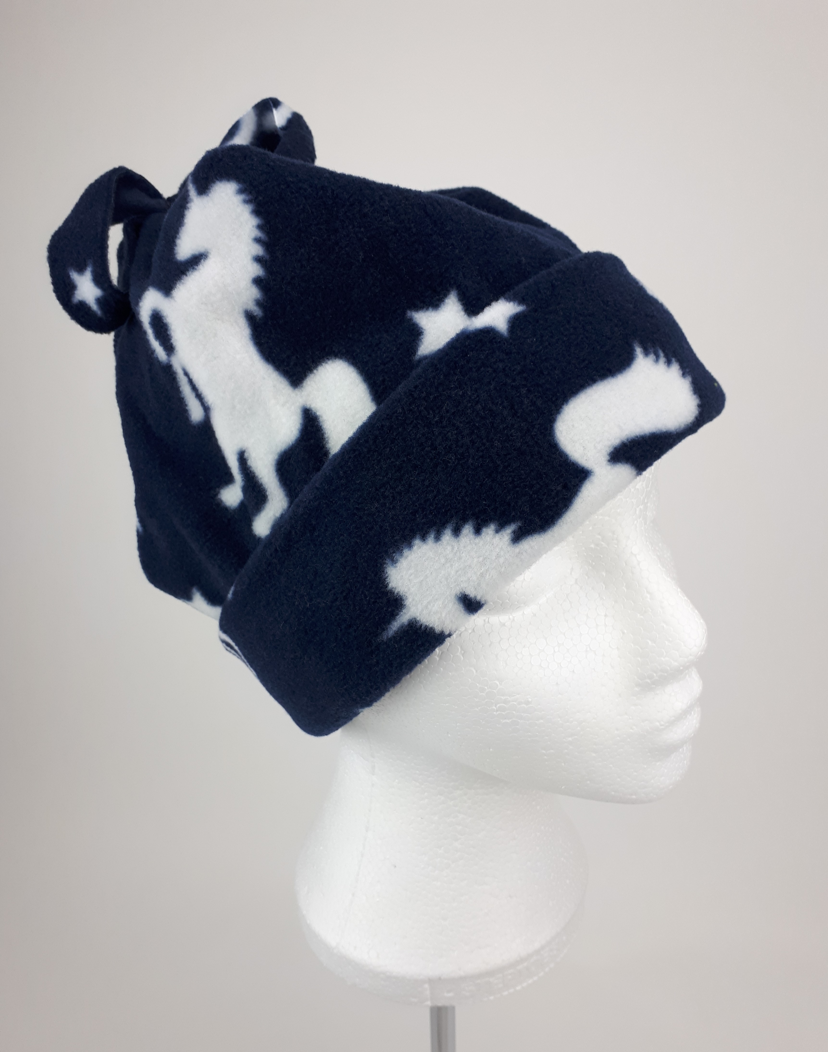 Navy Unicorn Hat