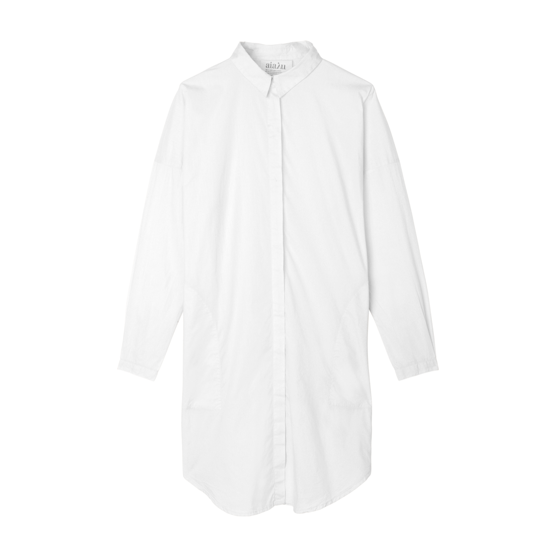 SHIRT DRESS WHITE