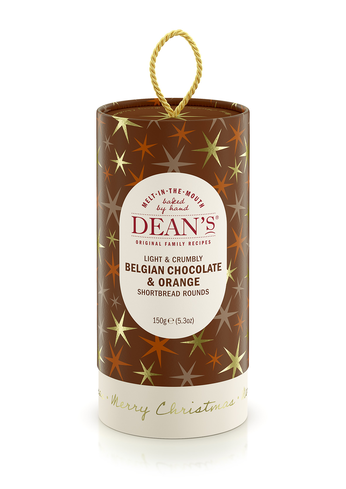 Dean's - Chocolate Orange Shortbread Rounds 150g