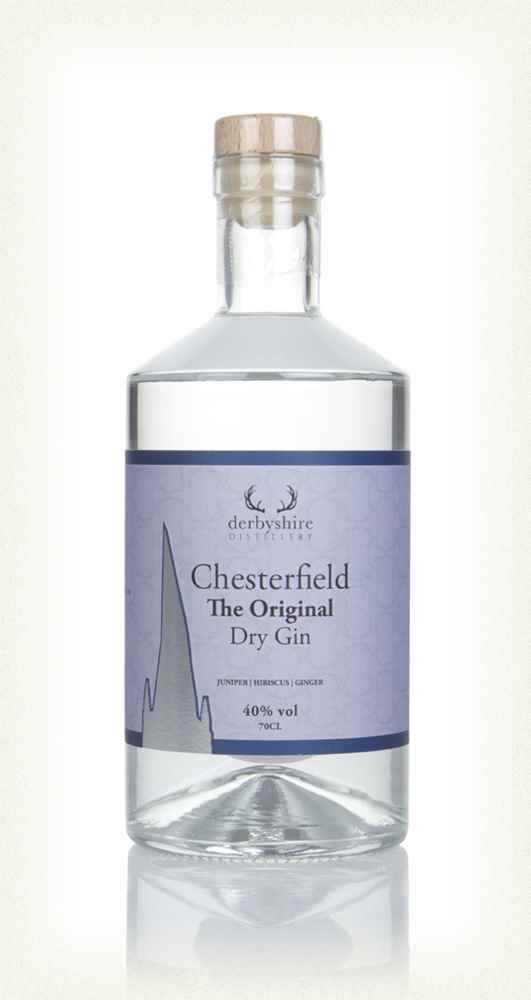 Derbyshire Distillery Chesterfield Gin - Original Dry Gin 70cl