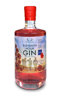 Derbyshire Distillery - Eleventh Hour Gin (£3 from every bottle sold goes to The Royal British Legion) 50cl