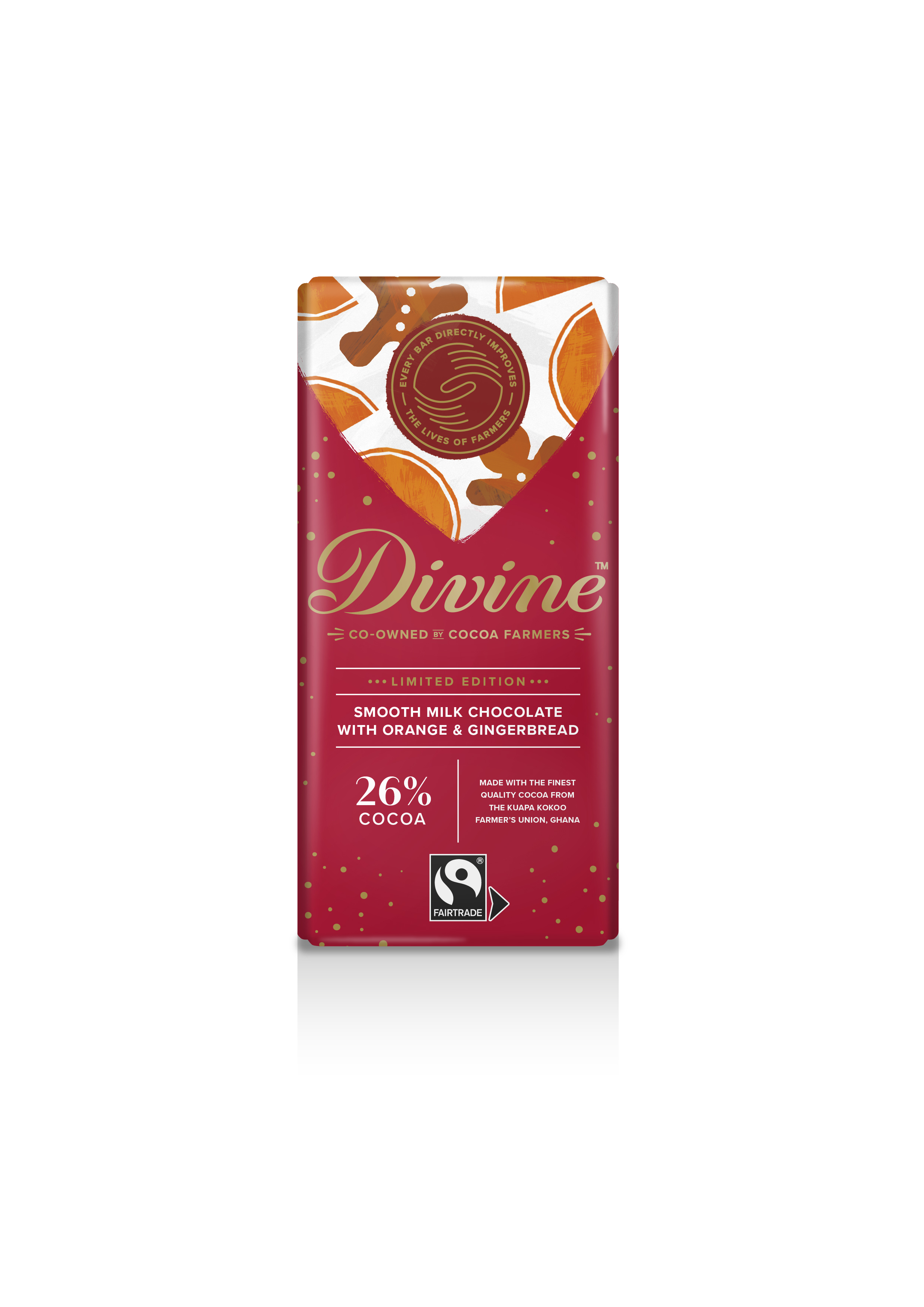 Divine 45 % Milk Chocolate, 90g
