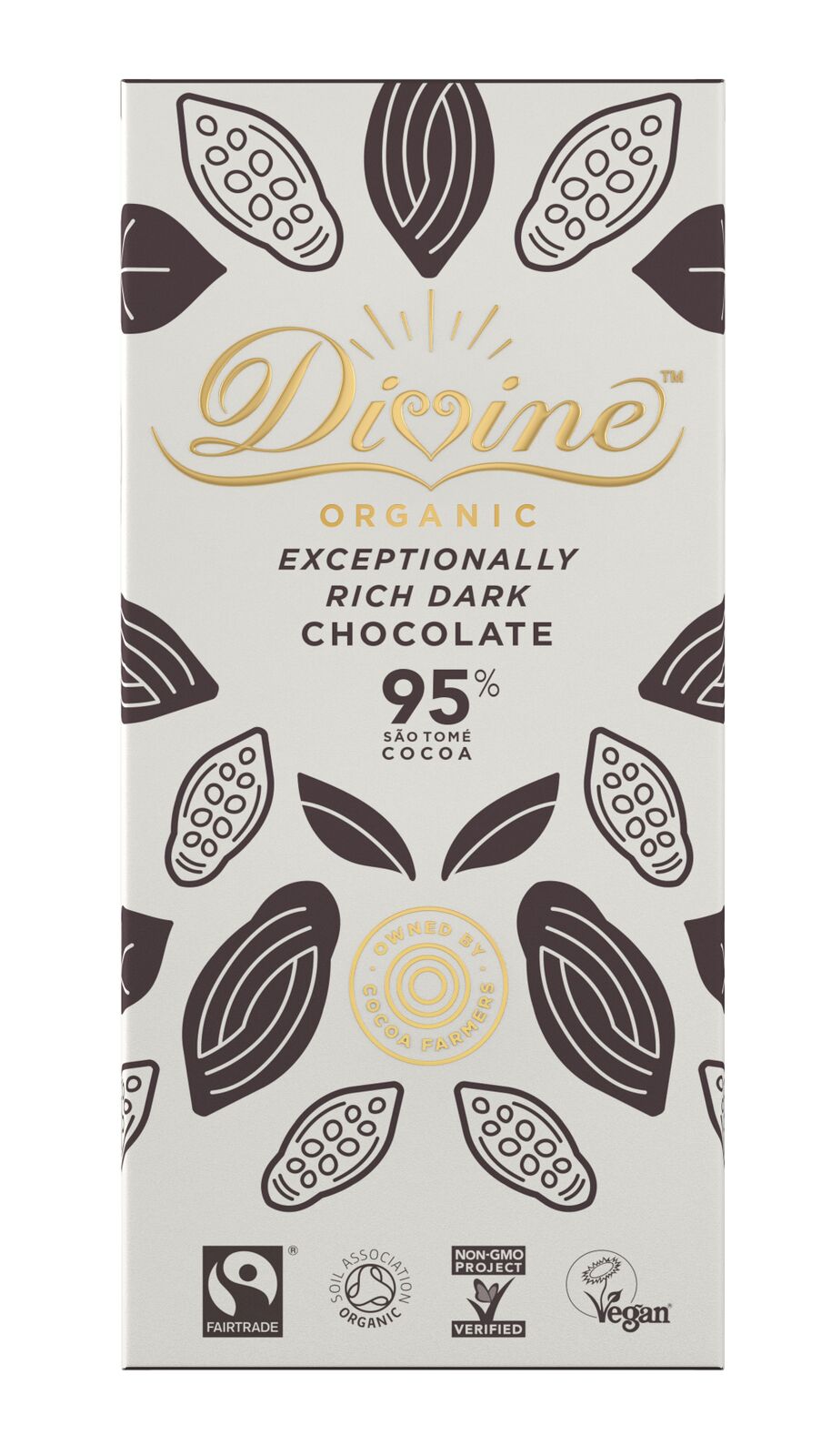 Organic, 95% Dark, 80g