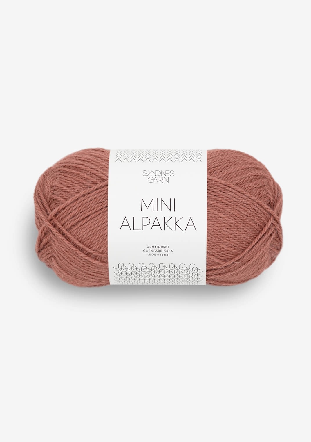 3553 Støvet Plommerosa Mini Alpakka