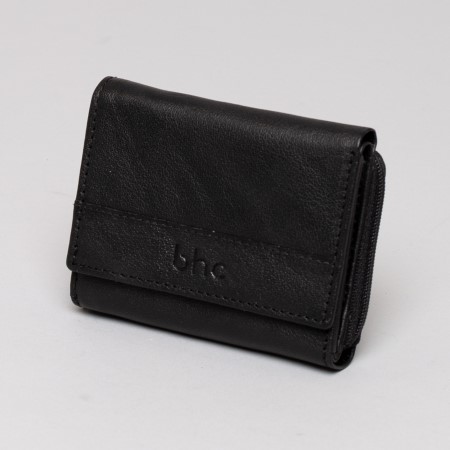 Black Flap Small Wallet BHC