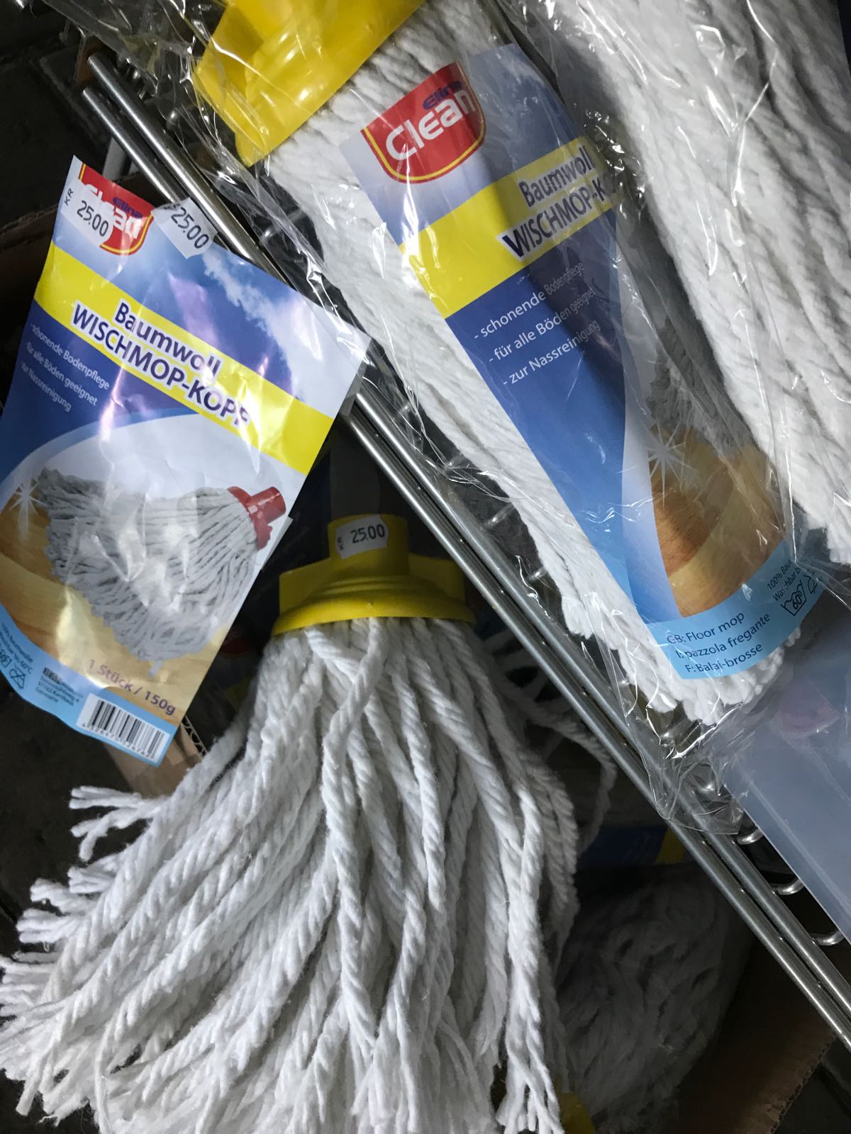 Golvmopp garn bomull