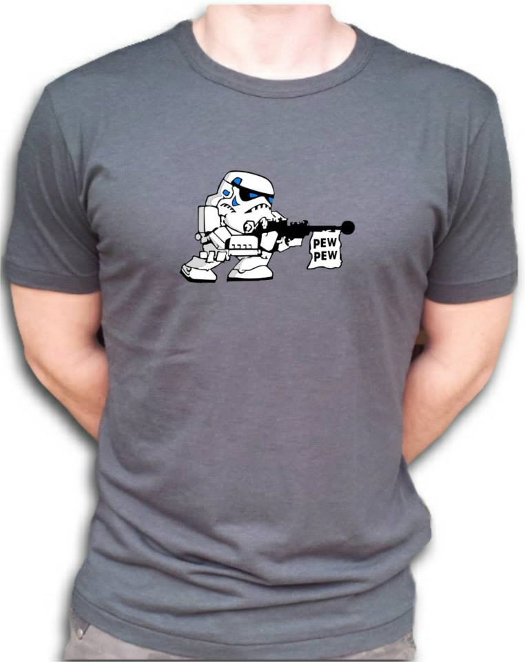 stormtrooper pew pew shirt