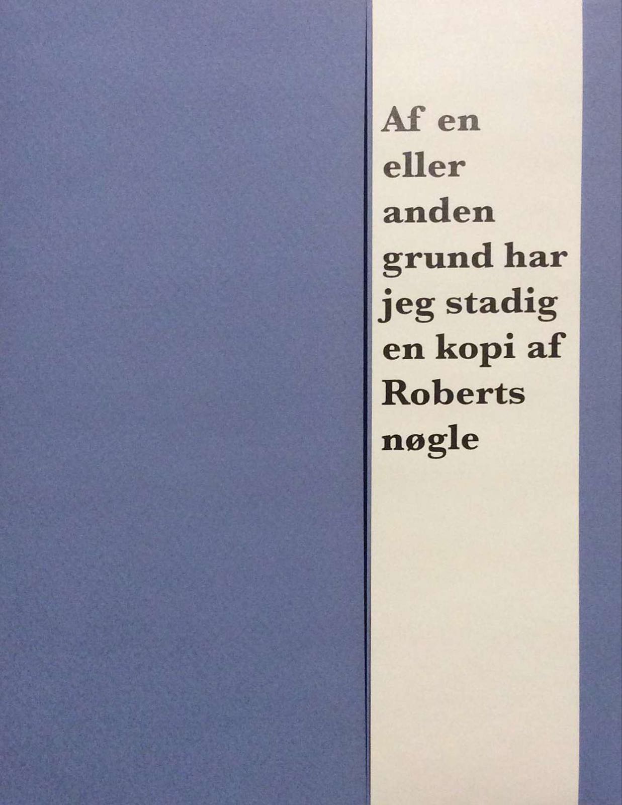 Danmarks Forsogsmuseum. Den blå bog