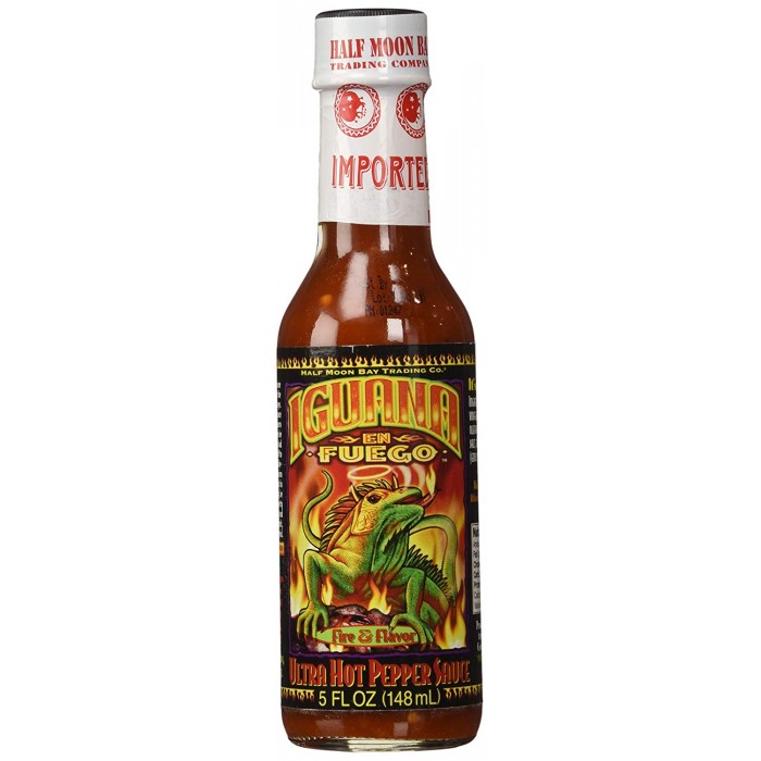 Iguana En Fuego Ultra Hot Hot Pepper Sauce