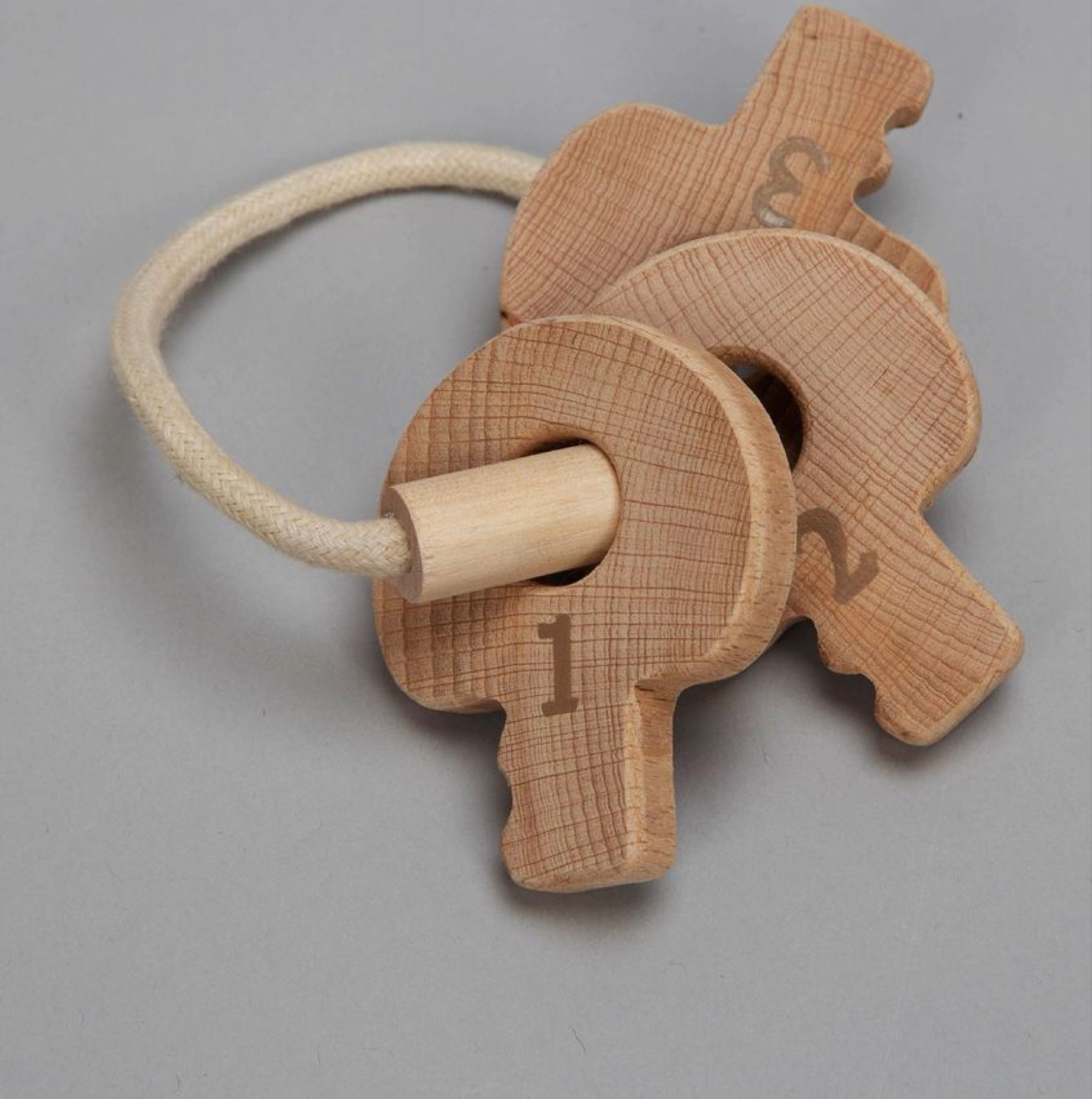 Bambino Toy Wooden Keys