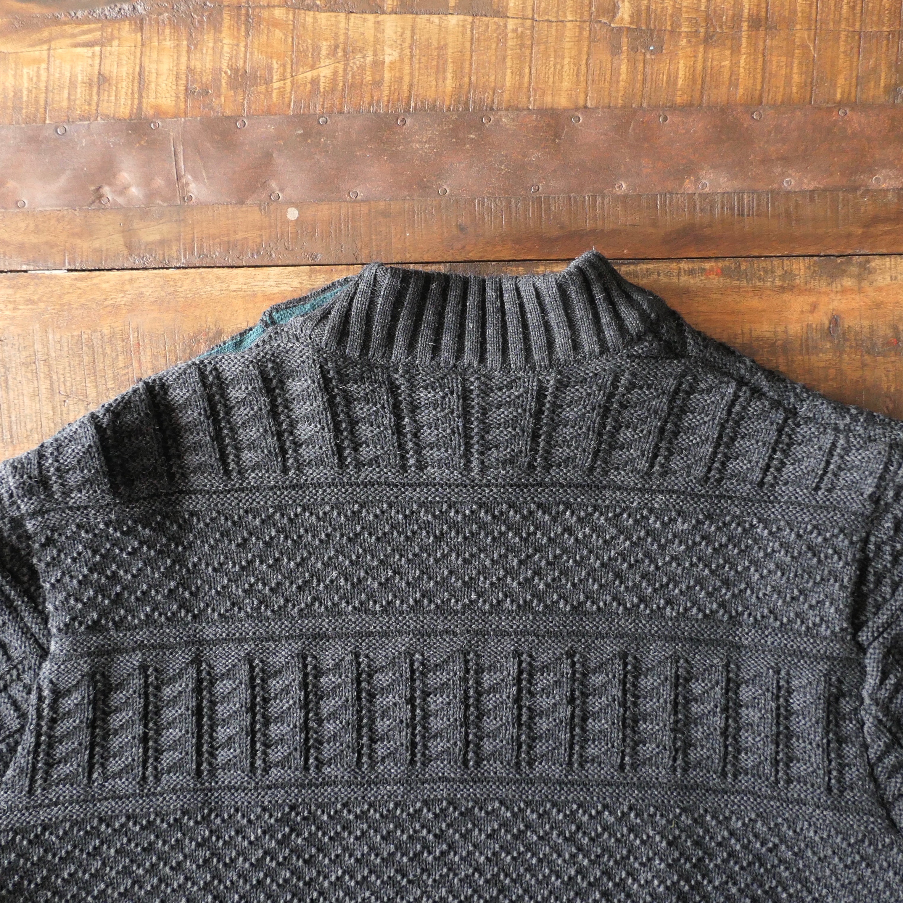 Terreneuve Fisherman sweater - L'Usine Bleue AB