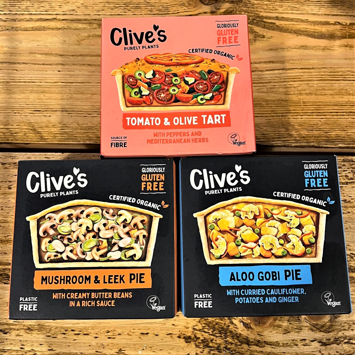 Clive's Pies & Tart (Gluten Free, Organic, Vegan)