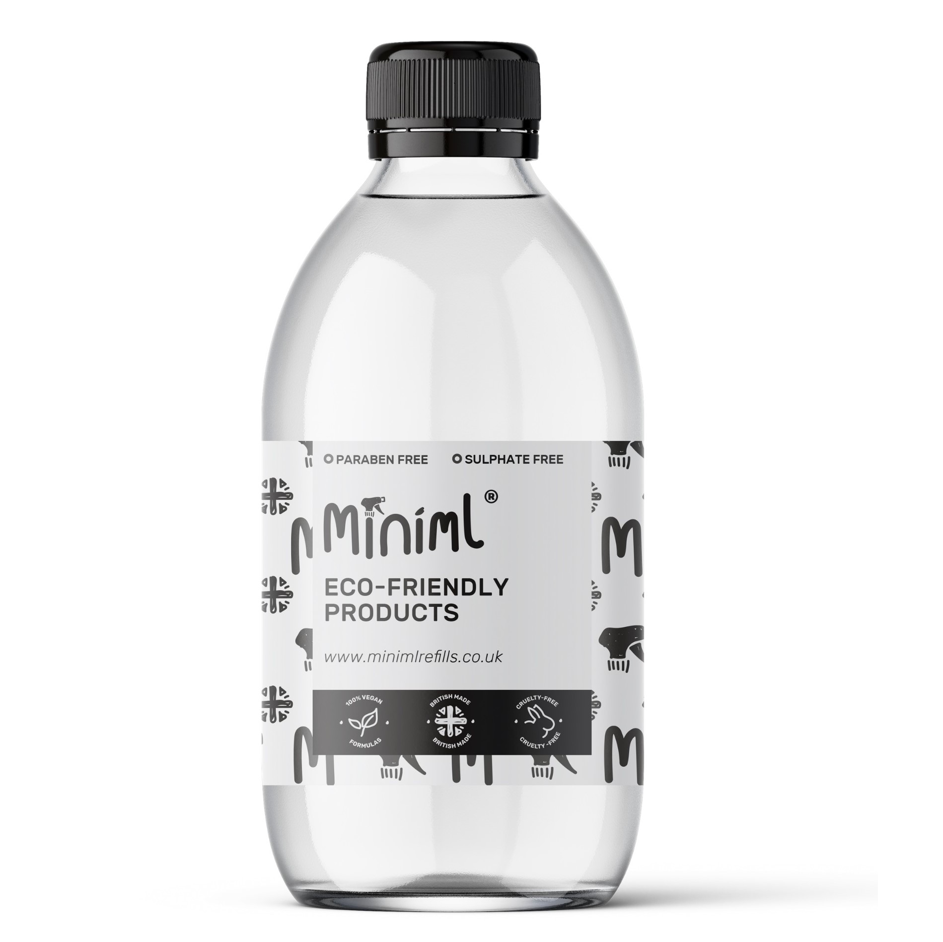 500ml Glass Bottle by Miniml