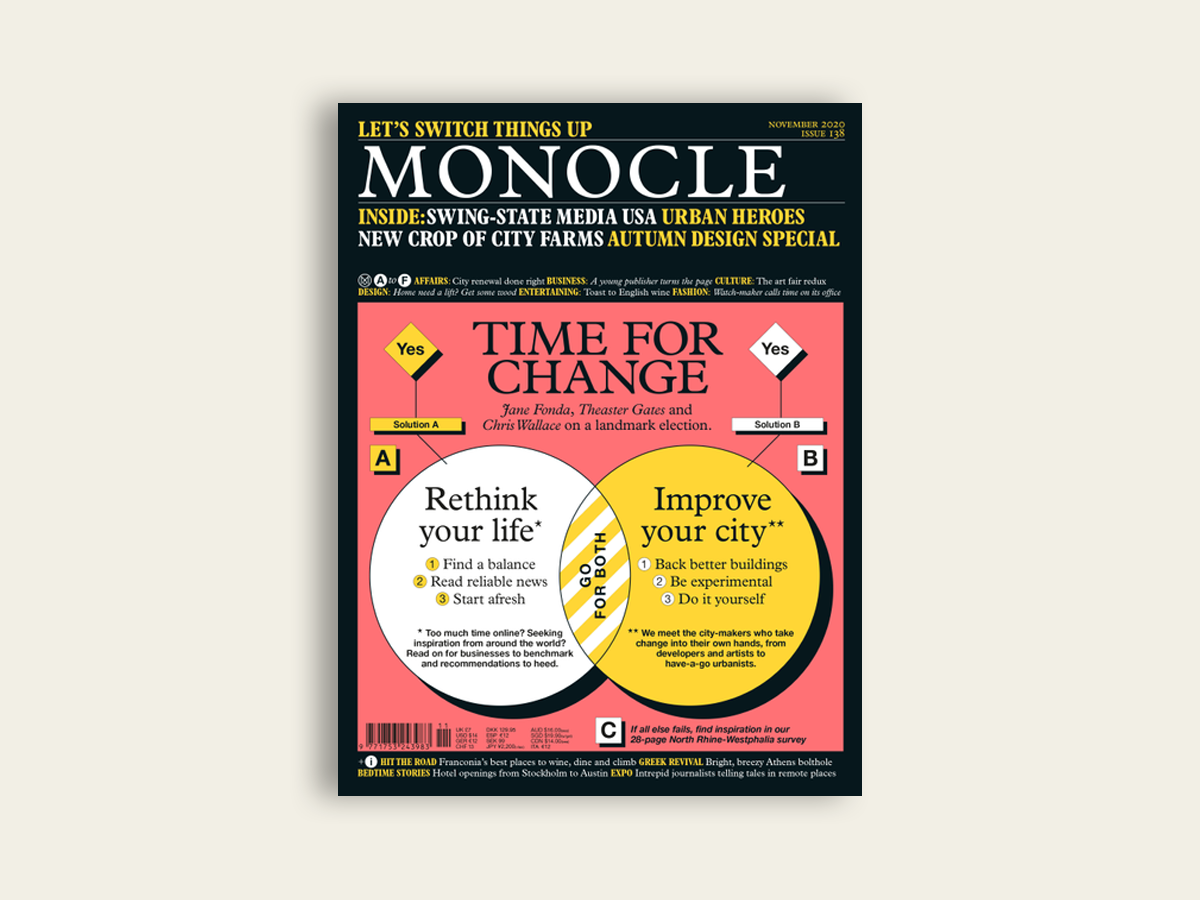 Monocle, Nov 2020