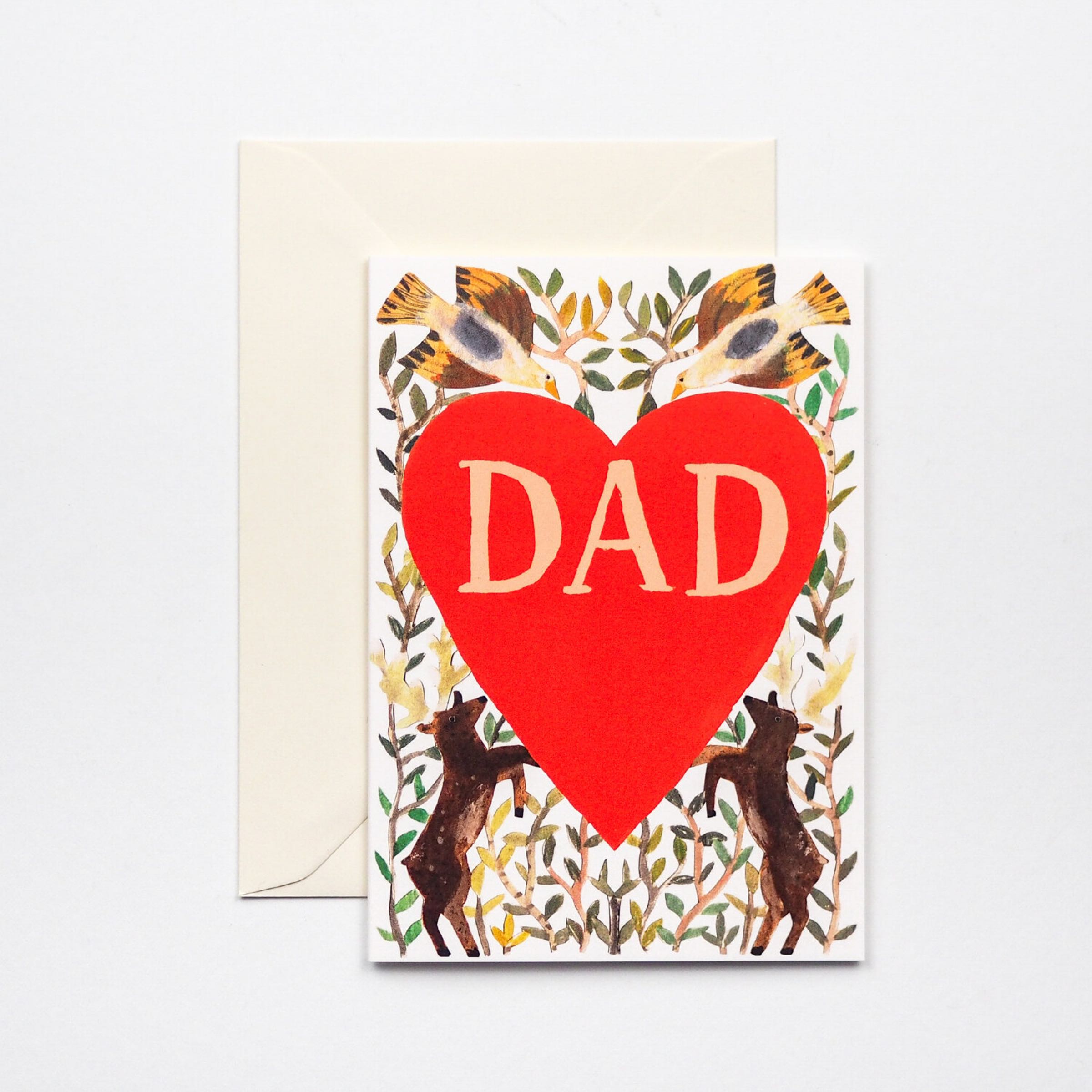 Father’s Day Heart Card by Hadley Paper Goods