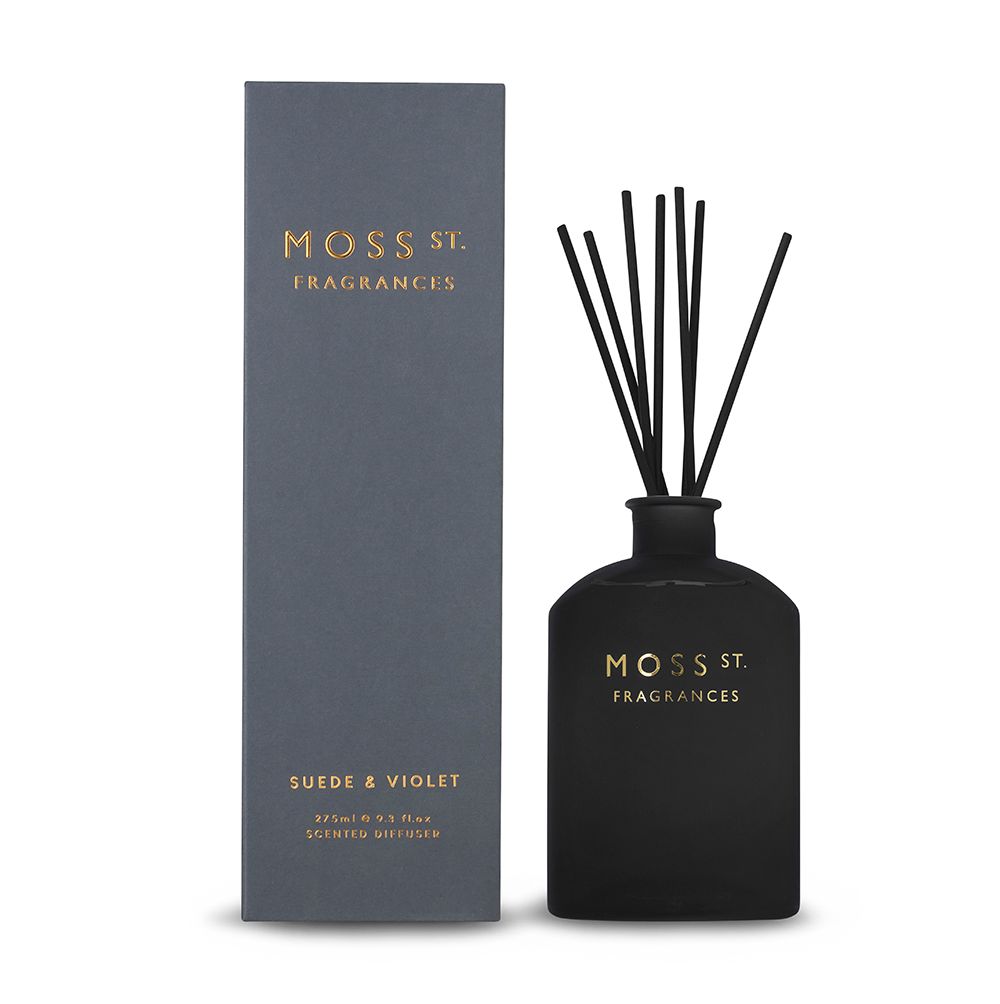 Moss St Suede & Violet Diffuser