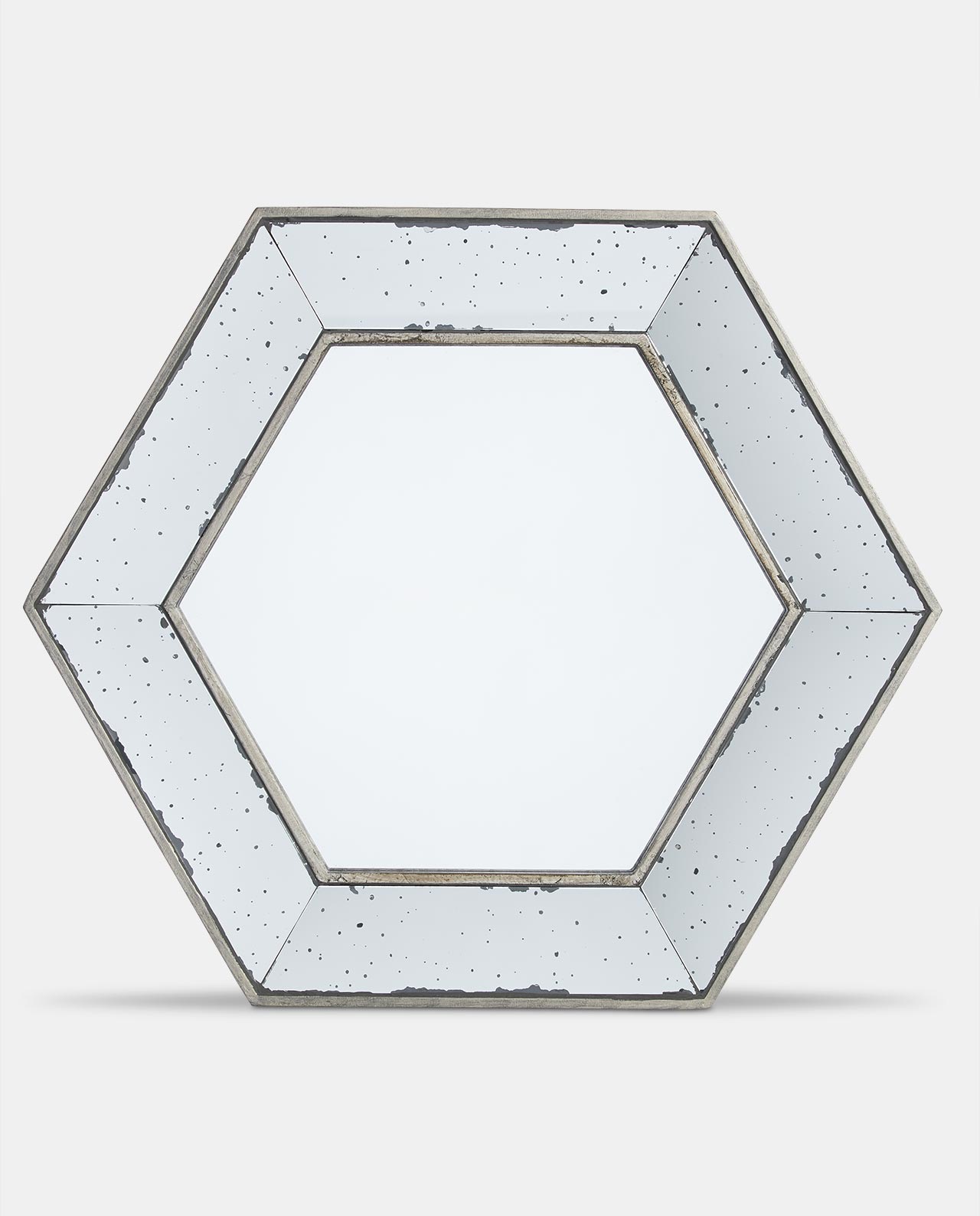 Layered Hexagonal Mirror Large