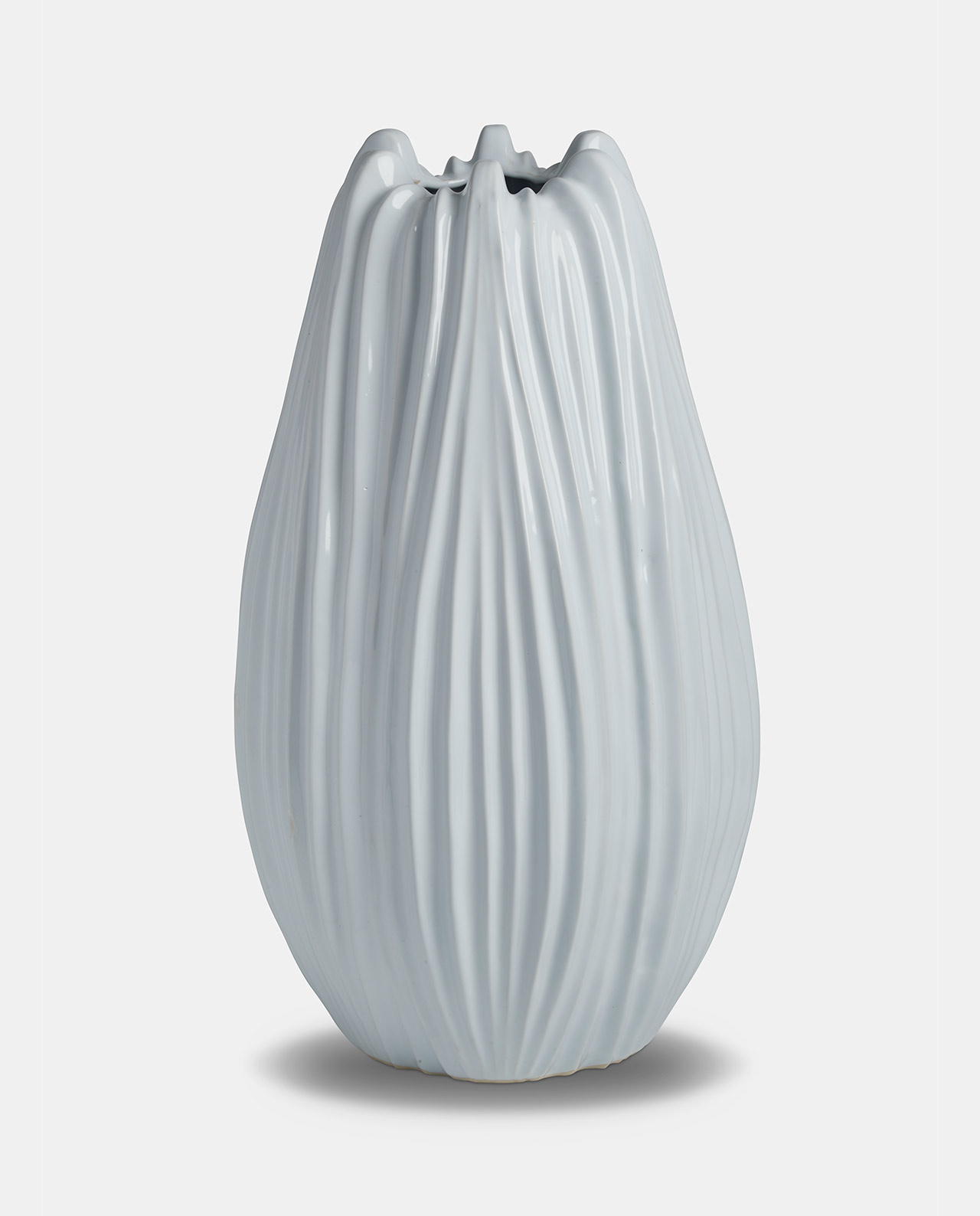 White Ceramic Decorative Vase Large