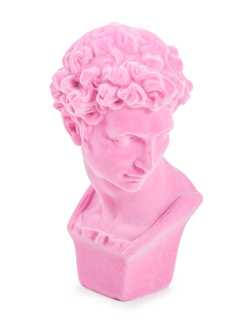 Pink Flock Classic Bust Small