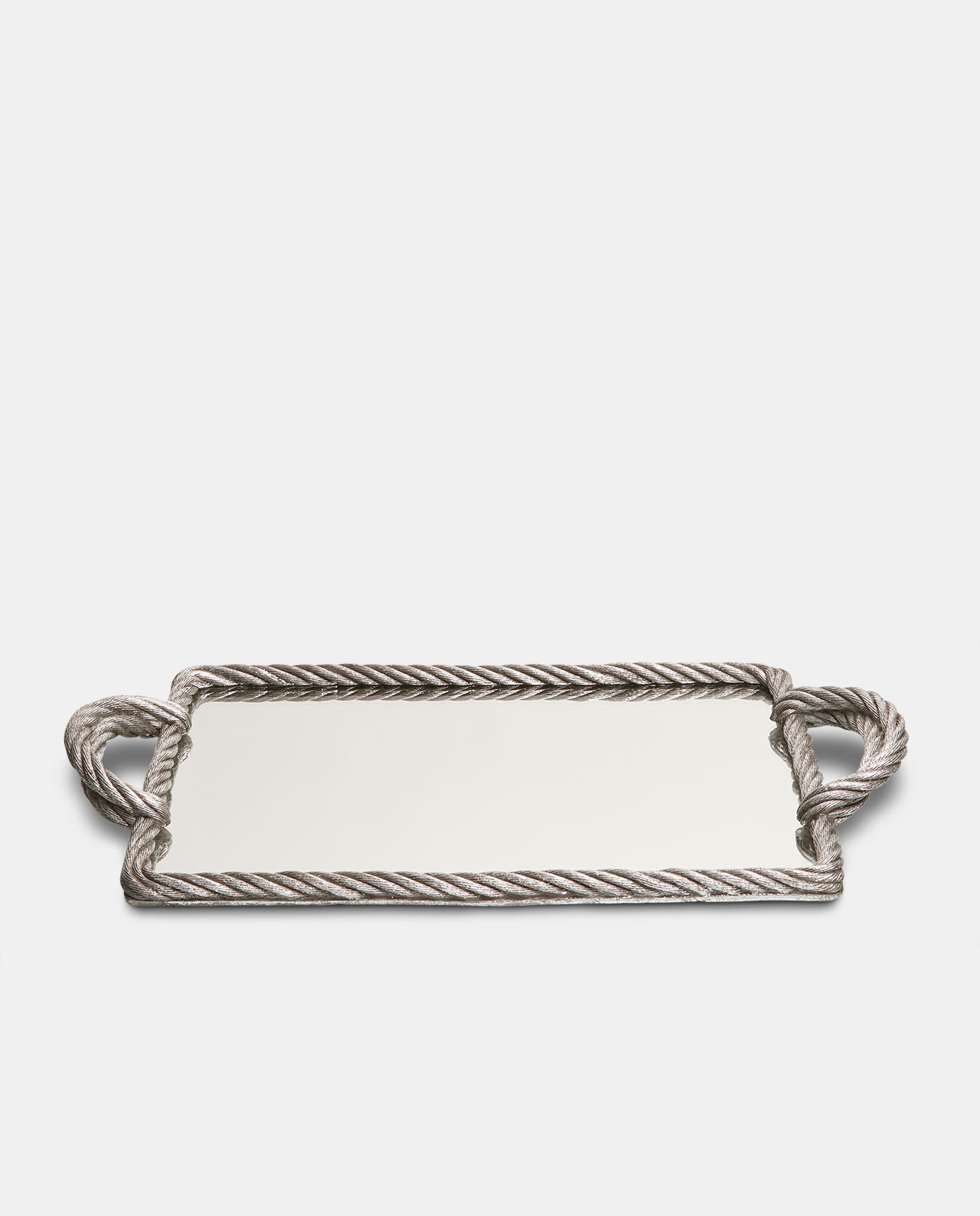 Silver Rope Tray