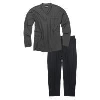 Adamo pyjamas grå/sort 119252/350