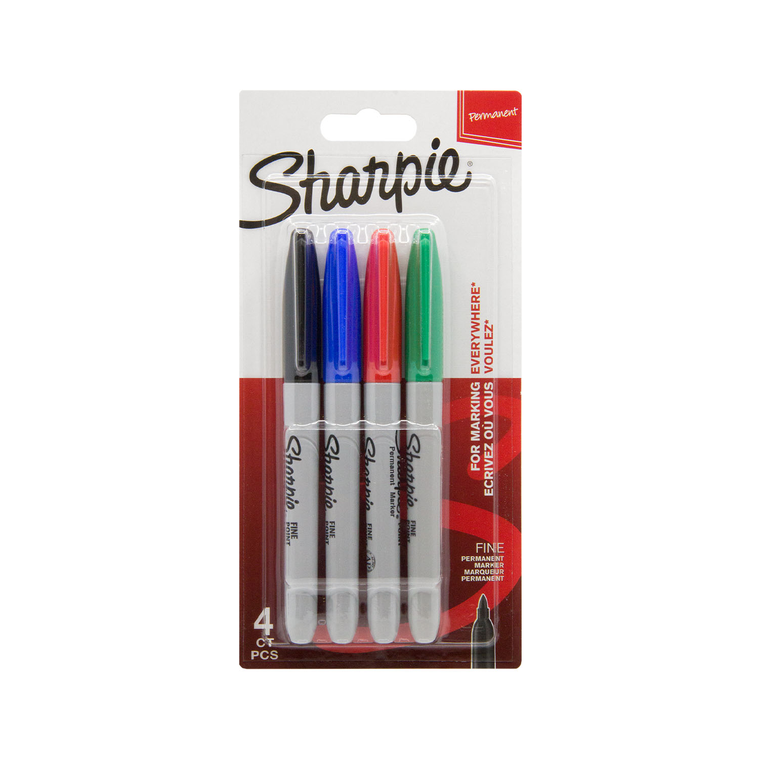 Sharpie 4er Finepoint Marker