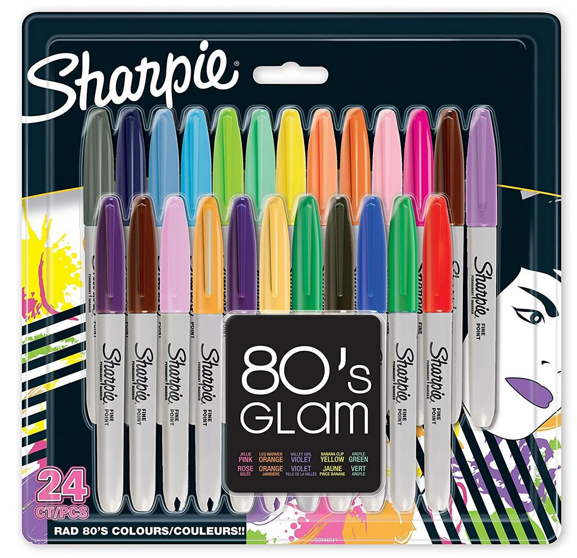 Sharpies 80s Glam 24 Stück